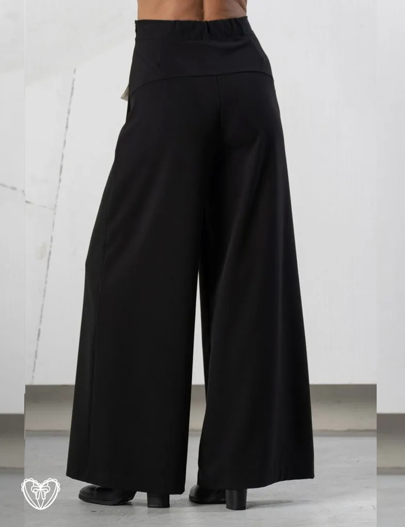 Pantalón ancho negro de Elisa Cavaletti - Imagen 3